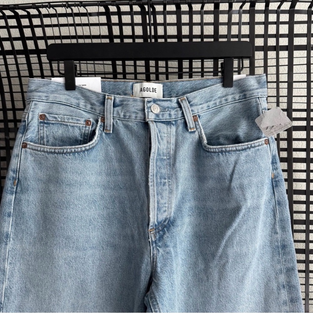 Agolde Henson Baggy Taper Jeans in Replica - Picture 5 of 12